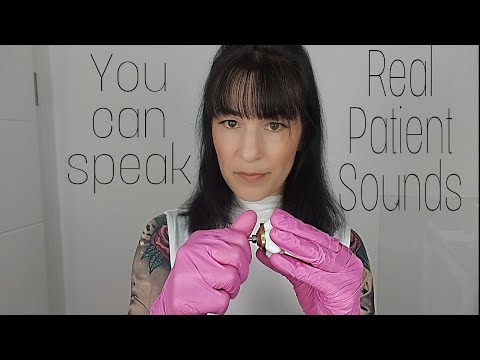 ASMR * Neurological examination / The patient speaks and does what I say (real sounds) *