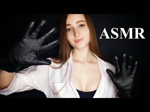 ASMR Leather Gloves, Fabric Sounds, Scratching (No Talking)