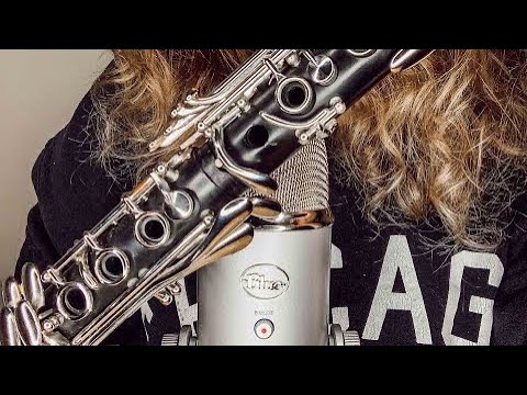 ASMR tapping on my clarinet