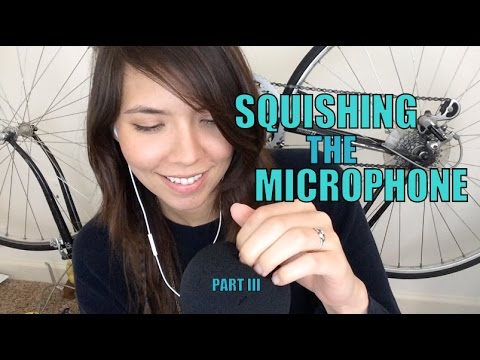 ASMR Squishing the Microphone Part III