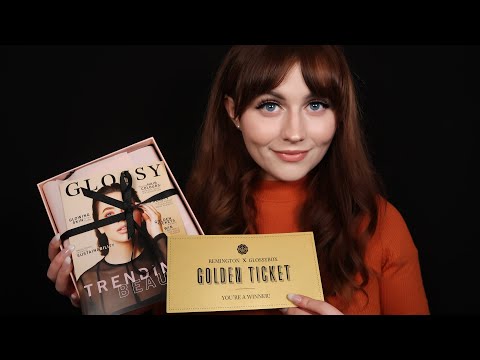 [ASMR] Glossybox Golden Ticket Unboxing - May 2019