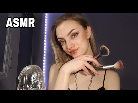 ASMR CZ | Intenzivní Brushing | Extremely Tingly Plastic Wrap