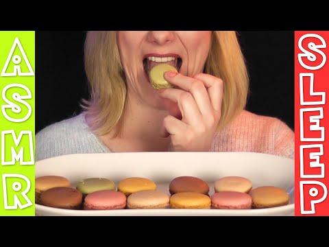 ASMR Macarons Eating - Mega relaxing mouth sounds!