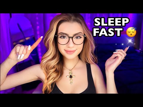 ASMR FALL ASLEEP in 10 MINUTES or LESS 👀 ASMR FOR SLEEP! Light Test, FOCUS, Chaotic, or 5 Minutes💤