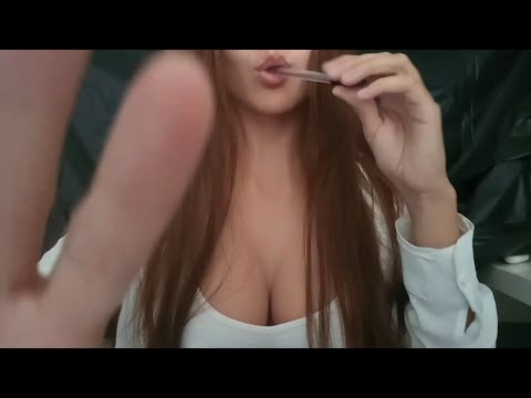 ASMR Pen Noms And Hand Movements