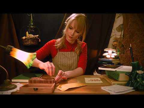 Seed Collector 🌱 ASMR Sorting & Documenting Seeds (Quiet Whispering, Page Turning, Writing)