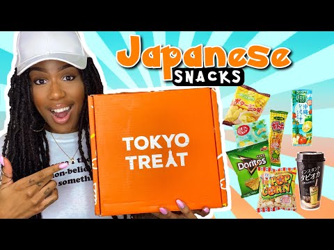 ASMR | Trying Japanese Snacks for the FIRST TIME | Tokyo Treat