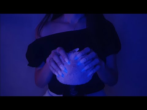 ASMR Brain Massage With Fluffy Mic Cover at 100% Intensity (No Talking)