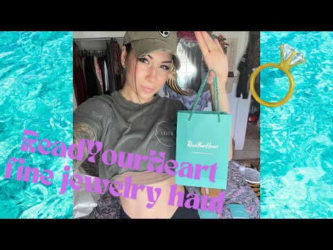 Asmr READ YOUR HEART jewelry unboxing & review. Moissanite rings, bracelet. Soft spoken, tapping
