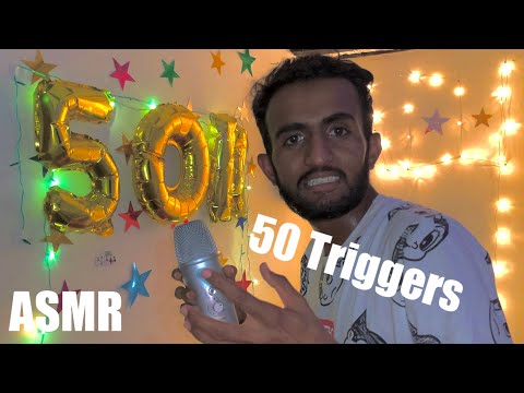 ASMR 50K 50 Triggers In My Room