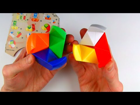 ASMR unboxing & solving a plastic puzzle ball