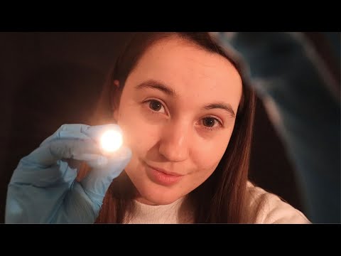ASMR | Cranial Nerve Examination Roleplay ~ Medical Check-Up (Personal Attention)