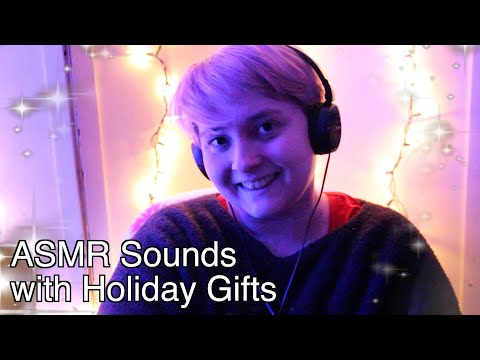 ASMR Sounds with Holiday Gifts