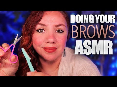 [ ASMR ] Office Friend DOES Your EYEBROWS | Unscripted Roleplay