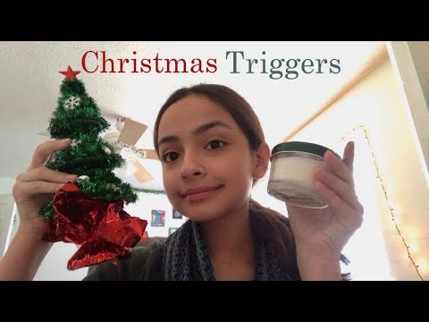 ASMR Christmas Triggers 🎄