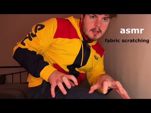 ASMR Fabric Scratching & Body Tapping Fast & Aggressive