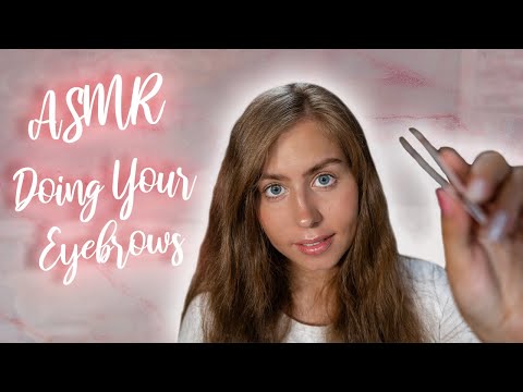 [ASMR] 🧚‍♀️DOING YOUR EYEBROWS - Friend Edition🤗 Plucking, Brushing, Measuring, CLOSE UP ATTENTION✨