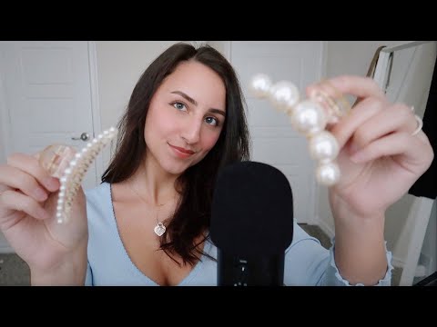 ASMR clipping your hair back roleplay 🦋🤫