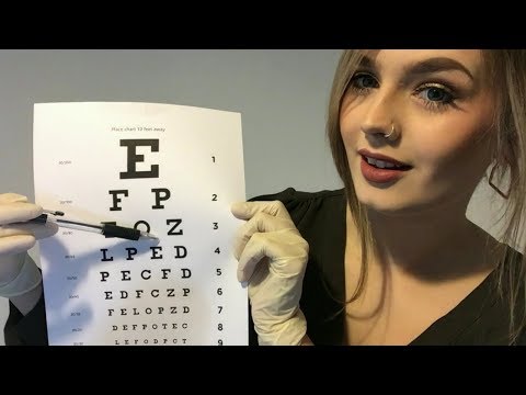 ASMR | Cranial Nerve Exam Roleplay - Soft Spoken (With Latex Gloves) ✨