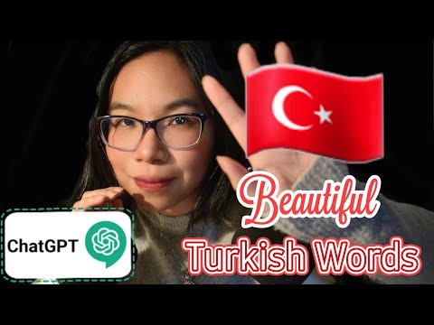 ASMR BEAUTIFUL TURKISH TRIGGER WORDS - Chosen by ChatGPT (Whispering, Hand Movements) 🇹🇷❤️