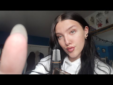ASMR | mouth sounds & touching your face