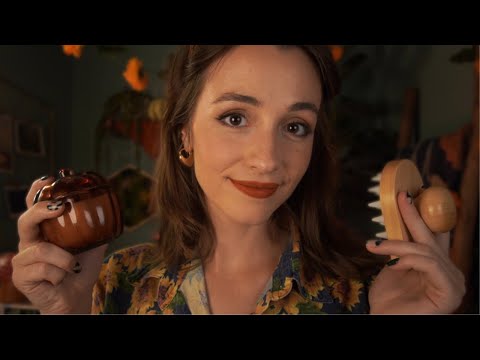 ASMR | COZY Autumn Pampering Session 🍂 (layered sounds, personal attention)
