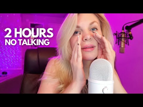 ASMR 2 HOURS Intense & Relaxing Mouth Sounds WITH ECHO (No Talking!) 👄😵😴💤