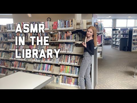 asmr in the library