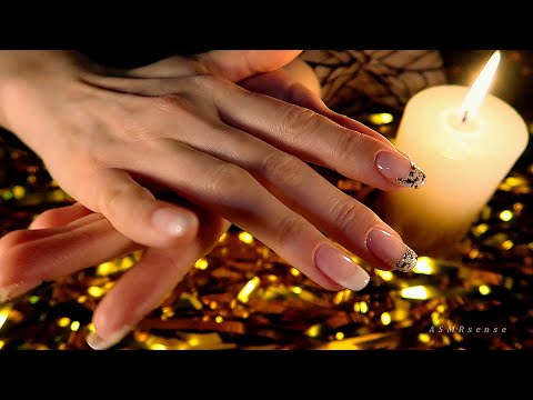 Gold ASMR Meditation for Relaxation 🕯 Crackling Candle • Soft Spoken