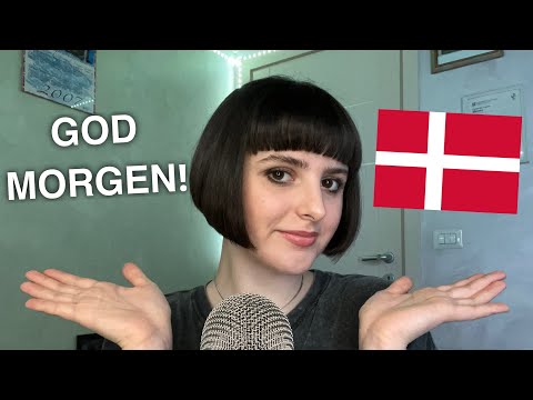 ASMR Teaching You Basic Danish 🇩🇰 (Jeg lærer dig grundlæggende dansk)