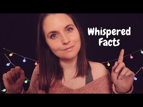 ASMR | Whispered Random Facts (Ear to Ear Whispers)