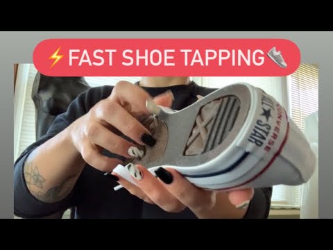 ⚡️ASMR Fast & Aggressive // Shoe Tapping & Scratching // Unboxing //Triggers for Sleep & Relaxation