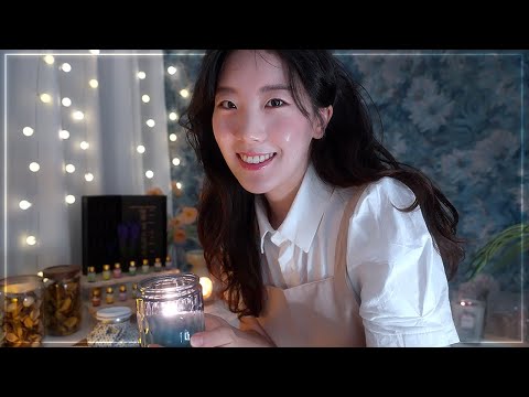 ASMR Relaxing Aroma Oil Ear & Facial Skincare Therapy For A Good Night's Sleep 🌙