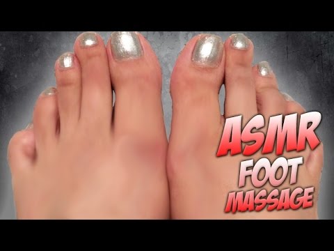 ASMR Feet Massage Lotion Sounds