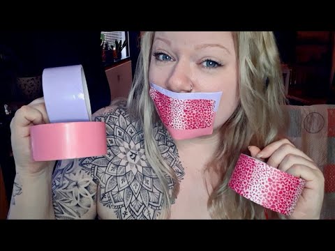 ASMR Duct tape and whispers
