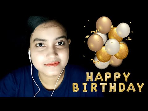 ASMR Saying "Happy Birthday" In Different Languages