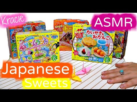 🍡 🍬 🍥 ASMR Japanese Sweet Making Sounds! (Kracie) 🍥 🍬 🍡