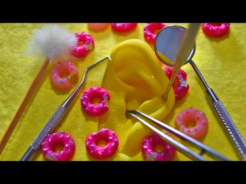 [심슨 귀청소] ASMR Taking Donuts Out of Homer Simpson's Ears [Simpson Ear Cleaning Roleplay] Relaxing