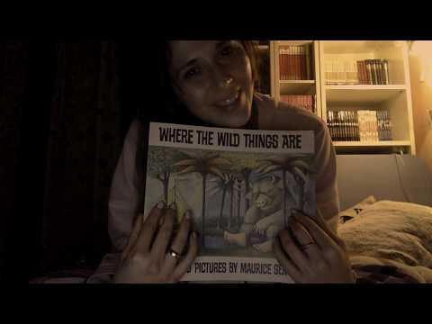 🌊ASMR🌊 Reading WHERE THE WILD THINGS ARE (whispering)