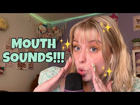ASMR Ultimate Guide to Mouth Sounds! Wet, Dry, Fast, Slow, Inaudible Whispering, Teeth Tapping ✨💗