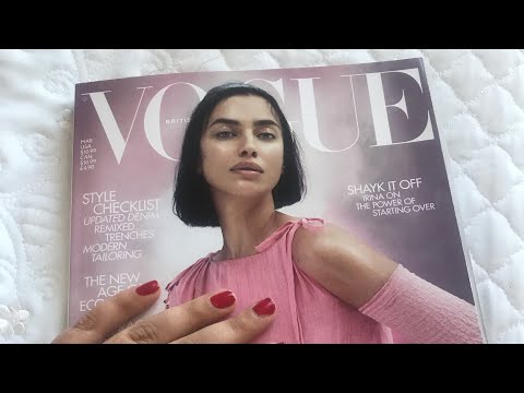 ASMR Page Turning ⭐️ REQUESTED ⭐️ Vogue Magazine (2020) 👀