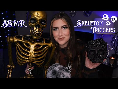 ASMR | Skeleton Themed Triggers 💀