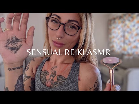 Sensual Reiki ASMR | Energy plucking, Crystal Tapping, Mic Scratches, Close Personal Attention 🧿