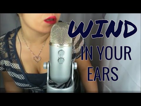 ☂ ASMR a Fresh Storm in your Ears   ☂  I'm your WIND! ☂