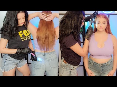 ASMR TSA Pat Down Full Body Head to Toe DETAILED Inspection, Measuring & Tapping | Real Person ASMR