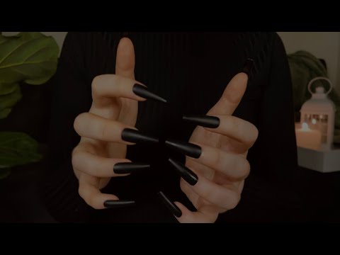 🎧 invisible triggers ✨ long nails scratching for asmr #1 (no talking)