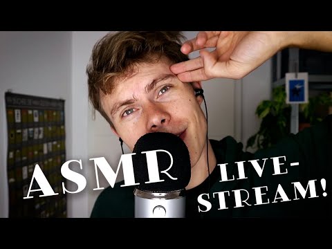 LIVE ASMR – Close-Up Whispered Ramble + Q&A for Sleep and Tingles 😴