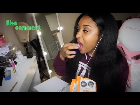 [ASMR] Gossip Girl In Class | Roleplay | Crunchy Eating Sounds 🍴😋