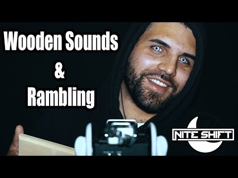 ASMR Wooden Sounds & Ramble Session
