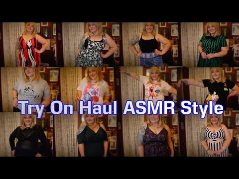 Try On Haul ASMR Style [Soft Spoken] Fabric Sounds